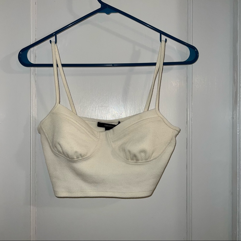 Bustier Crop Top NWOT